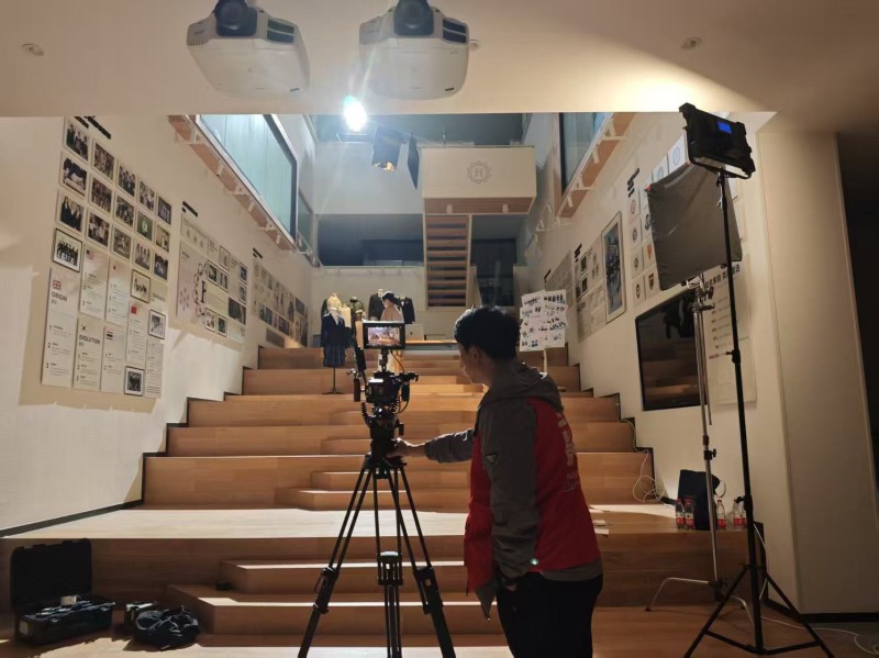 上海哈芙琳服装企业宣传片拍摄花絮