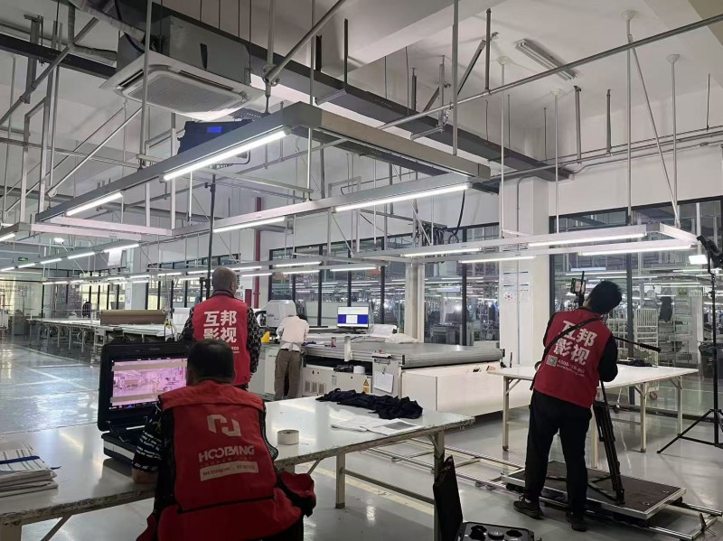 上海哈芙琳服装企业宣传片拍摄花絮